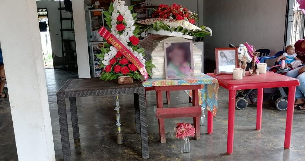 Las honras fúnebres se realizan en Cachicamo, zona rural de San José del Guaviare, lugar en el creció la joven de 16 años.