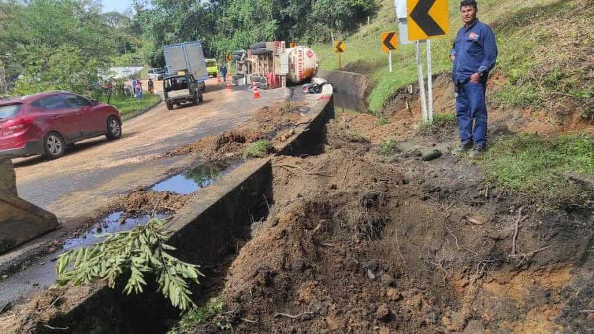 Accidente ambiental en Oiba