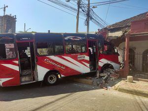 Accidente de Bus en Cartagena