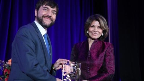 El Alcalde Jaime Pumarejo Heins recibió el premio en Washington D.C., Estados Unidos.