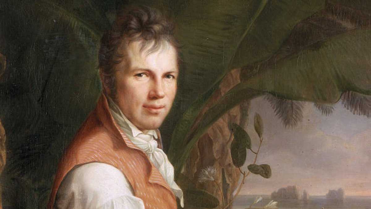 Alexander von Humboldt, Naturalista y explorador alemán.