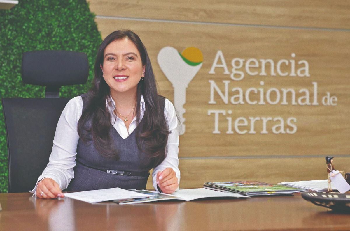 Myriam Carolina Martínez Cárdenas, directora de la Agencia Nacional de Tierras.