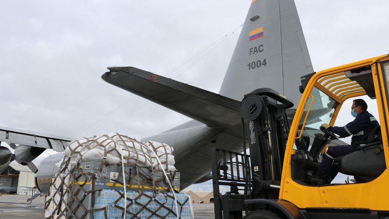 Colombia envía 16 toneladas de ayudas humanitarias a Haití