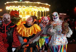 Freaky Clown es un circo macabro con una tropa de payasos que hacen que el horror predomine bajo esta carpa. Foto: Guillermo Torres Reina