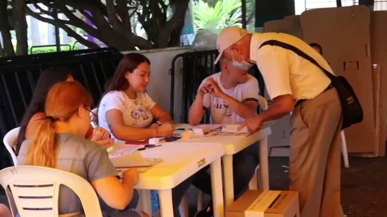 Inician las votaciones en Cúcuta, para colombianos residentes en Venezuela.