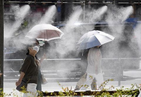 Altas temperaturas en Japón