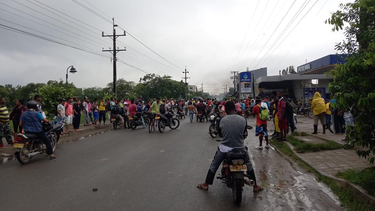 Protestas en Currulao, Turbo, Antioquia