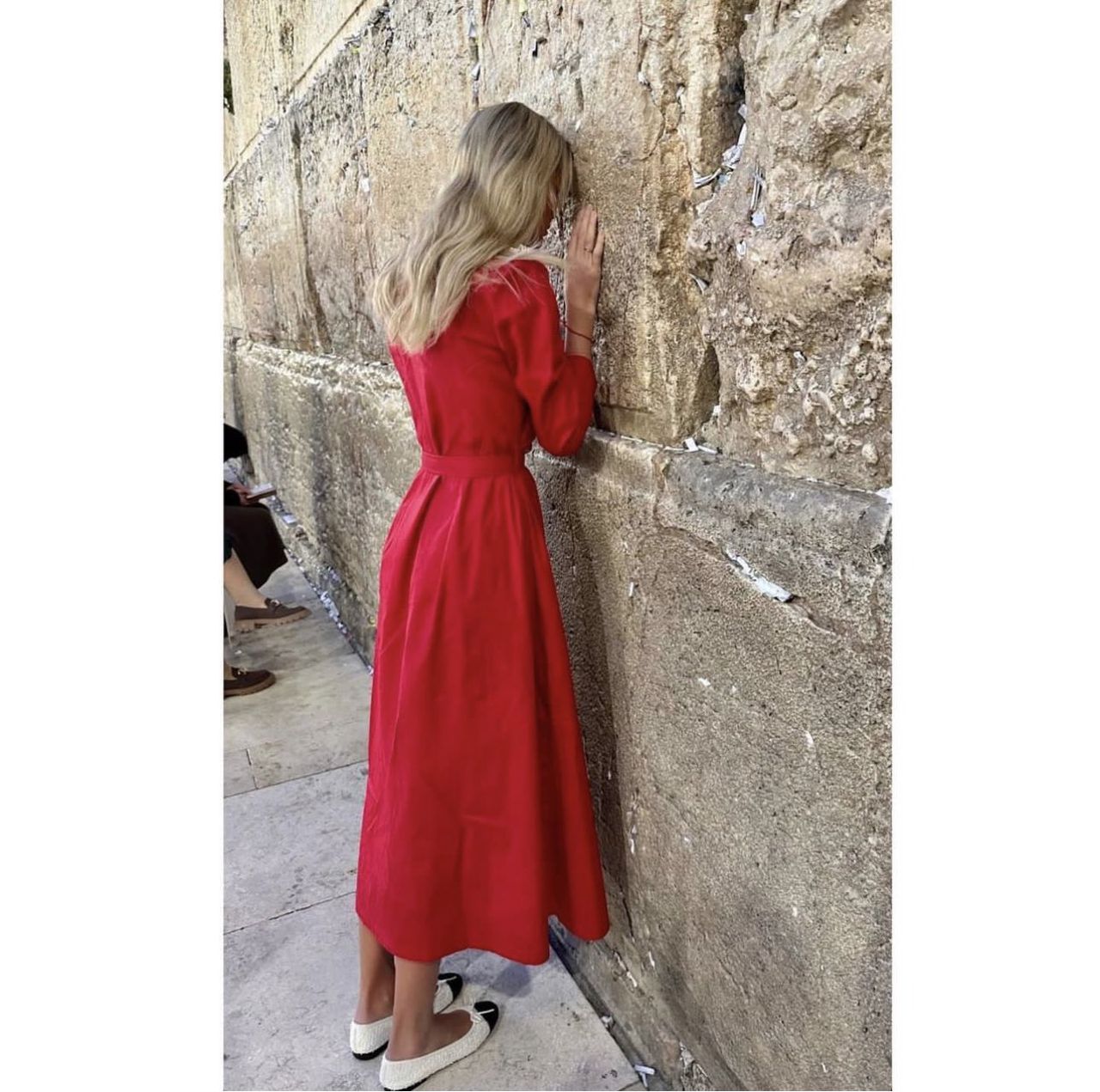 La hija del expresidente celebró Shabbat Shalom