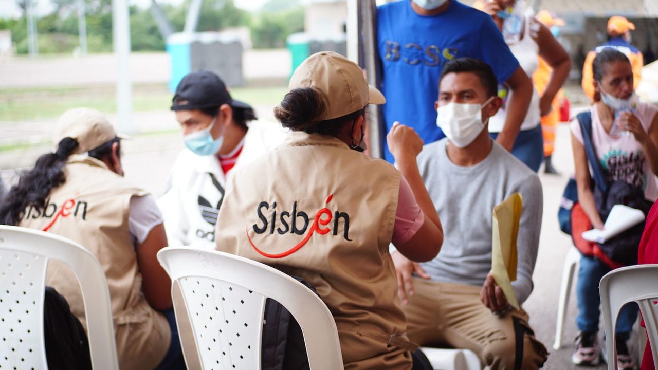 Gran jornada de Sisbén con la población migrante en Cúcuta