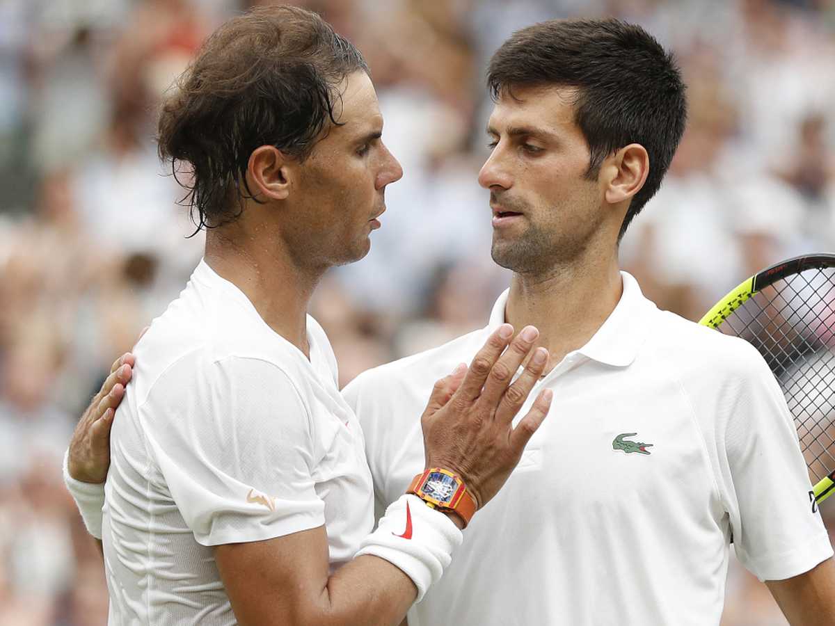 Nadal y Djokovic solo se han enfrentado en una final de Wimbledon, en el año 2018