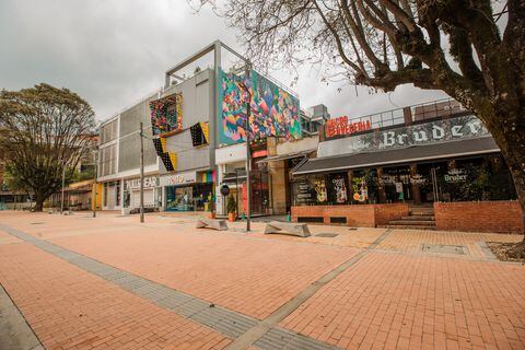 Ocupación de zonas comerciales en Bogotá