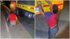 Hombre de talla baja que conduce un camión, causa sensación en redes: “No hay nada imposible” - semana