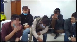 Legalizan captura de presuntos integrantes de la Primera Línea en Suba