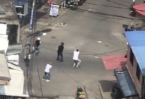 Dos bandas delincuenciales se enfrenta en una calle de Siloé.