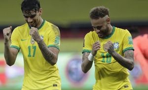 Brasil venció a Ecuador 2-0 en Porto Alegre