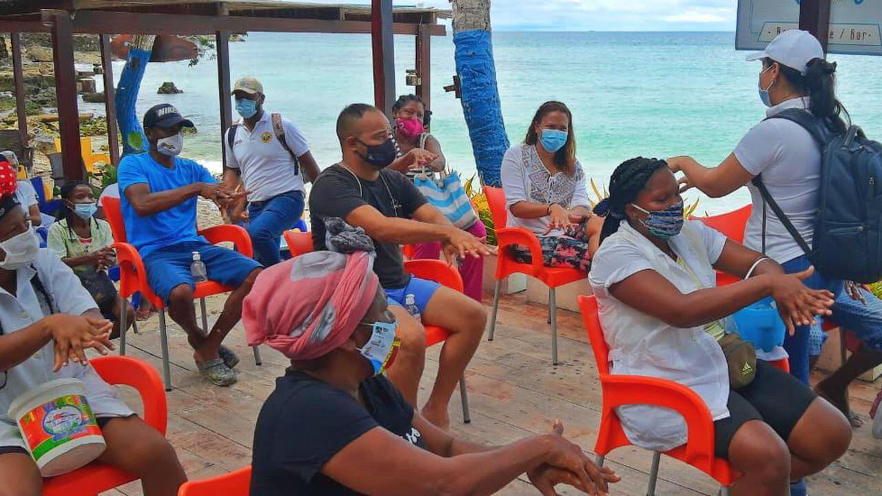 Campaña de salud en Isla Barú. Foto de archivo.
