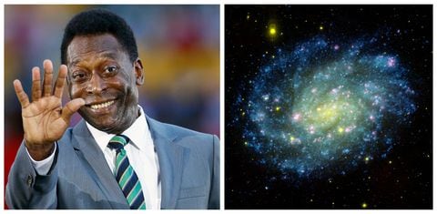 Nasa rinde homenaje a Pelé, el 'rey' del fútbol.