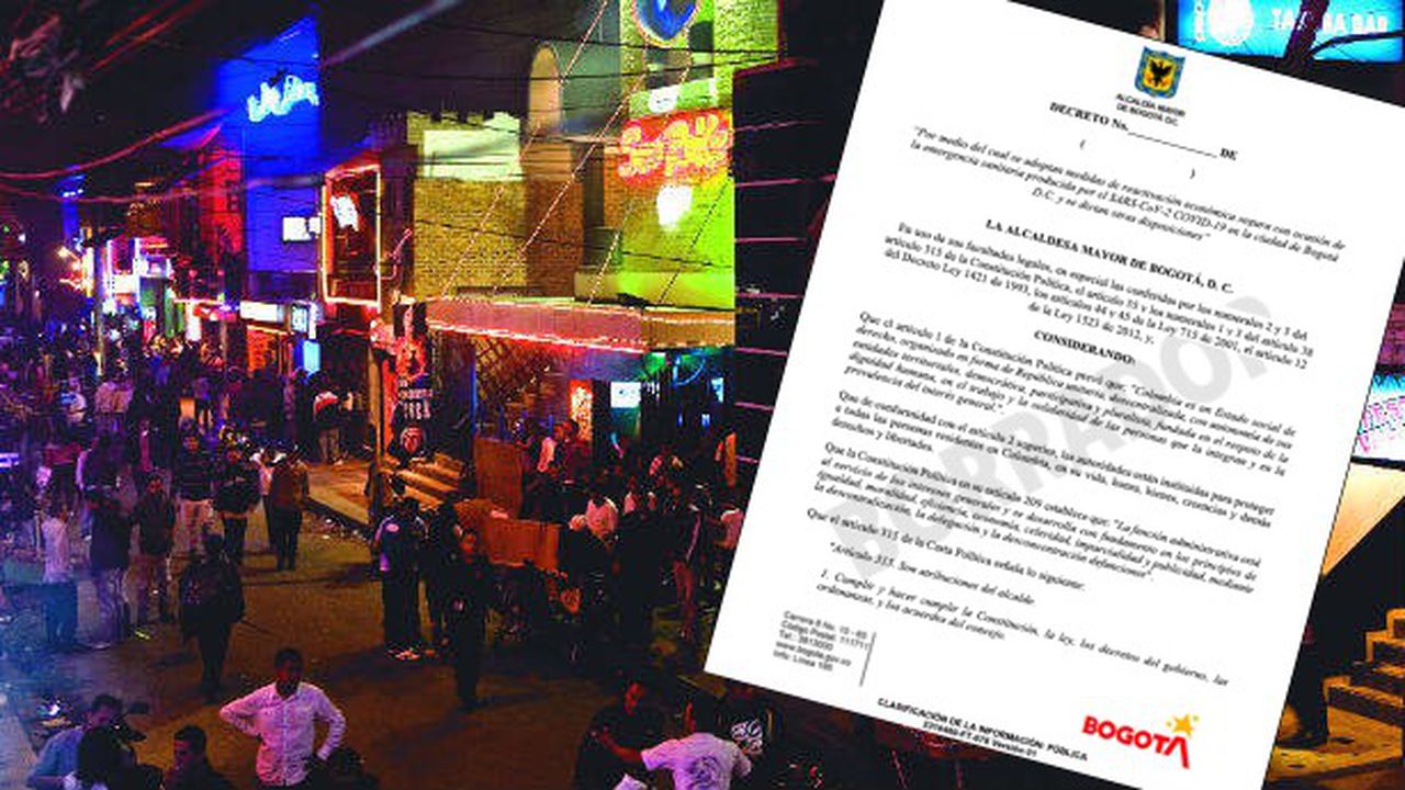 El nuevo decreto permitiría que se reinicien actividades de bares y discotecas en Bogotá, gracias a la reducción de casos y muertes por covid-19.