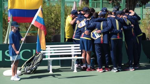 La delegación cafetera vivirá su segundo día ante Ucrania en la Copa Davis
