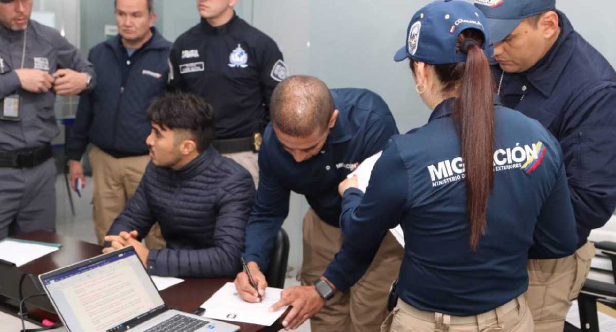 Las autoridades de Migración Colombia cumplieron con el procedimiento legal para expulsar al ciudadano ecuatoriano a su país