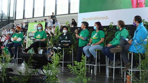 Claudia López y su gabinete dieron cuentas del manejo ambiental que han dado a la ciudad en casi dos años de gobierno.