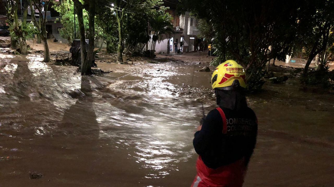 El barrio San Martín el más afectado por las lluvias.