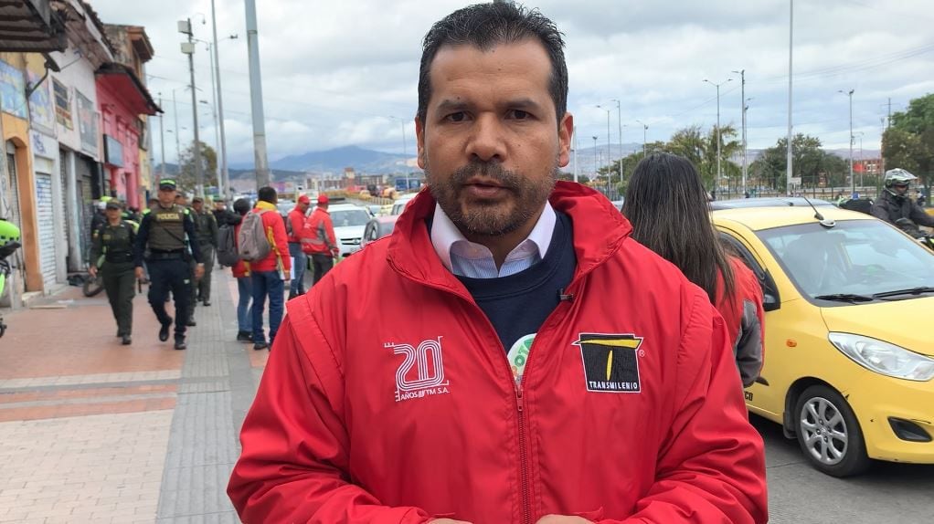 Orlando Santiago, gerente de TransMilenio
