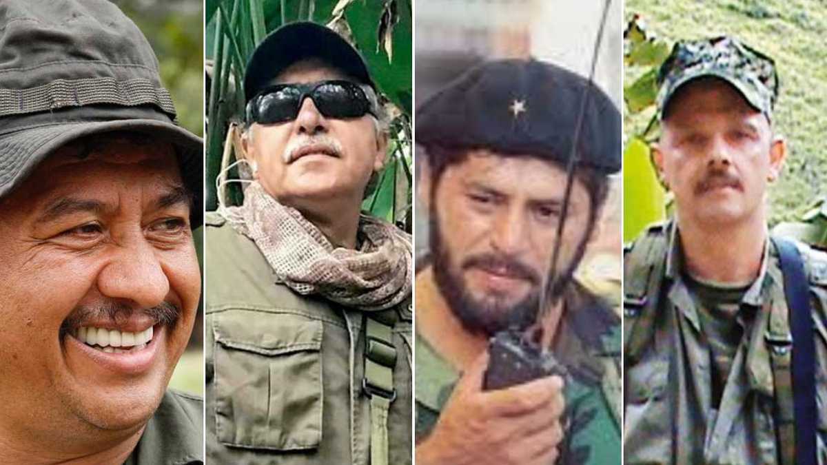 Gentil Duarte, Jesús Santrich, Romaña y El Paisa cayeron en territorio venezolano