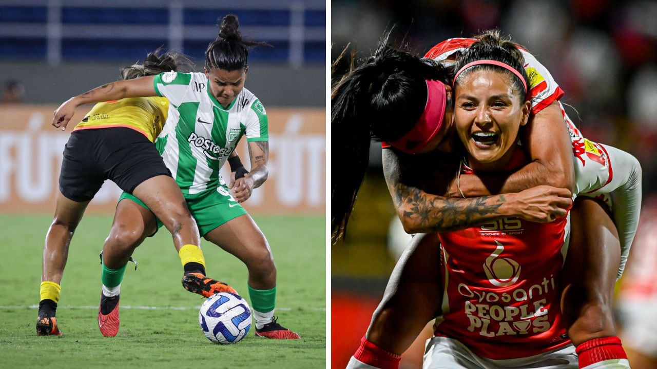 Nacional y Santa Fe en Copa Libertadores Femenina