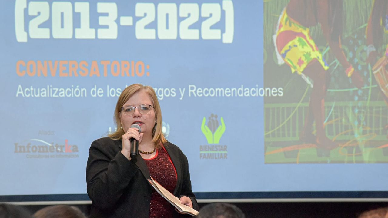 Astrid Cáceres, directora general del ICBF.