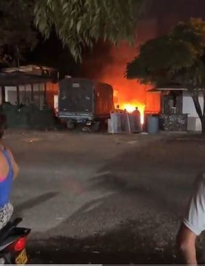 Se registró el segundo atentado contra la Fuerza Pública en Nariño en menos de cinco horas. Foto: X