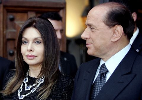 Silvio y Verónica Berlusconi