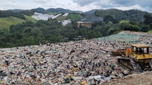 Relleno sanitario de La Ceja, Antioquia.