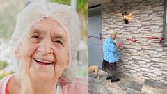 Inesita, la abuela que es popular en TikTok, logró cumplir su sueño de tener casa propia a sus 88 años