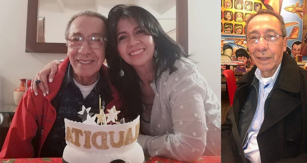 Claudia Lozano (Izquierda) es la hija de Luís Alfredo Lozano Ventura. Desde Bogotá abrió una página de recaudación de fondos para pagar los gastos médicos de su padre en los Estados Unidos.