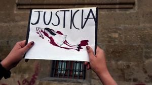 Hasta el 60% de los asesinatos de mujeres durante los primeros meses de 2020 en México estaban relacionados con el crimen organizado. BBC - AFP