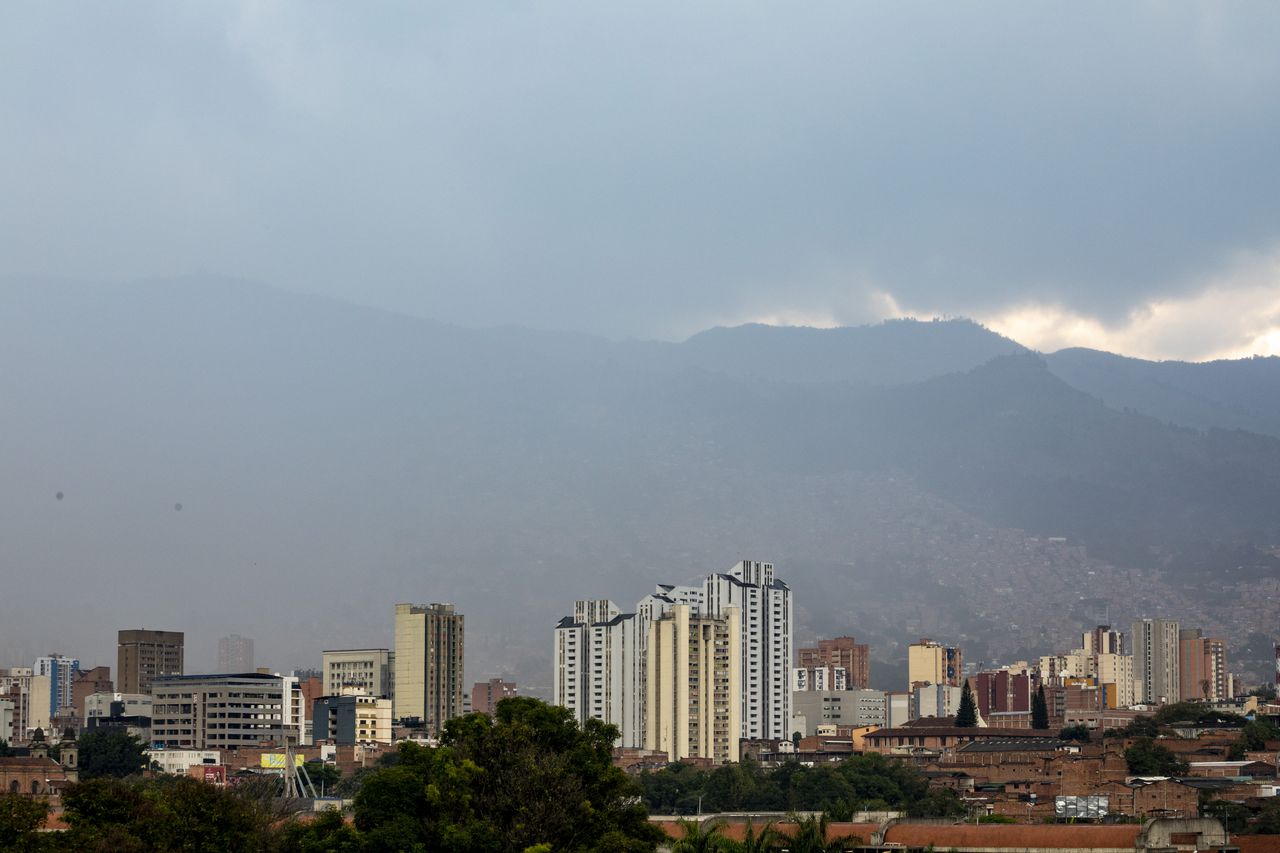 Lluvias en Medellín.