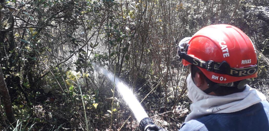 Las autoridades aseguran que los incendios forestales en Tenjo son provocados