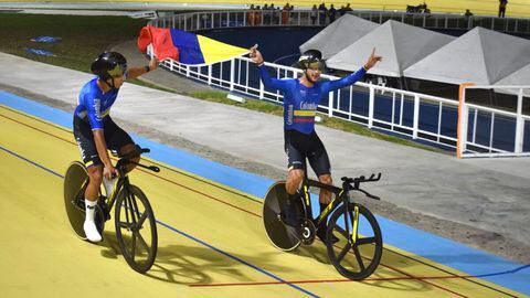 Colombia se quedó con el oro en el ciclismo de pista de los Juegos Centroamericanos y del Caribe 2023.
