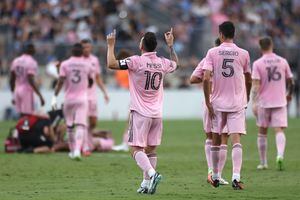 Lionel Messi se metió en su primera final con el Inter de Miami.