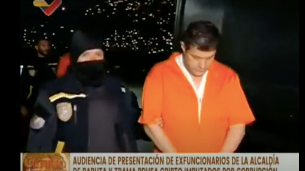 Por medio de un canal estatal de Venezuela, se conoció la captura de Álvaro Pulido.