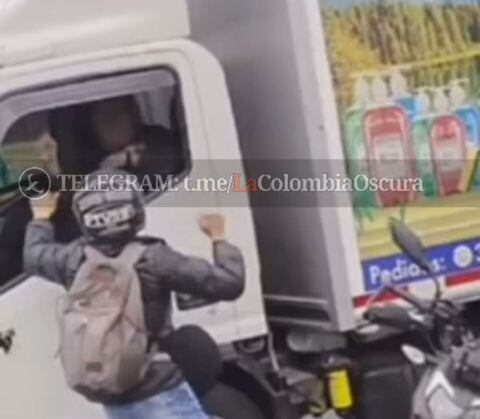 El altercado tuvo lugar en la ciudad de Bogotá.