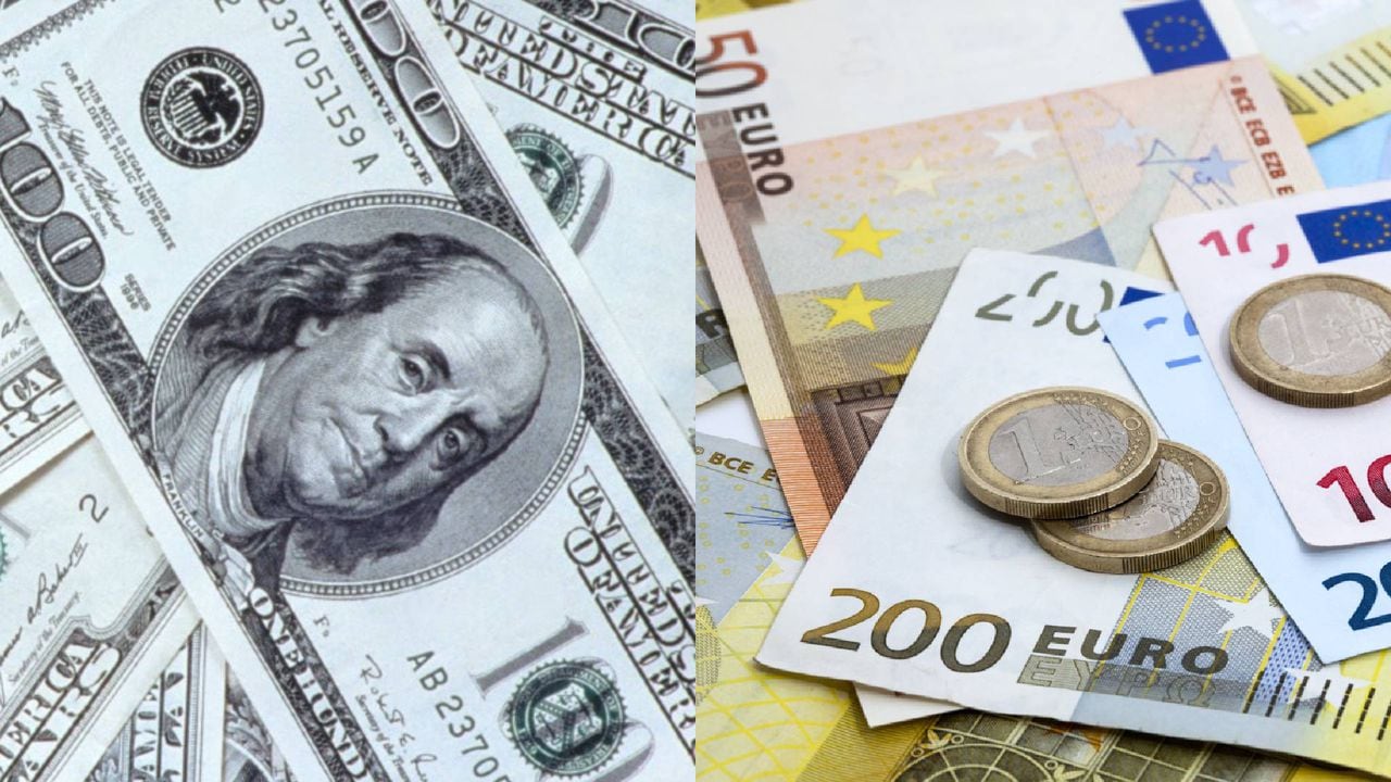 El euro actualmente se encuentra rondando los 4.360 pesos.