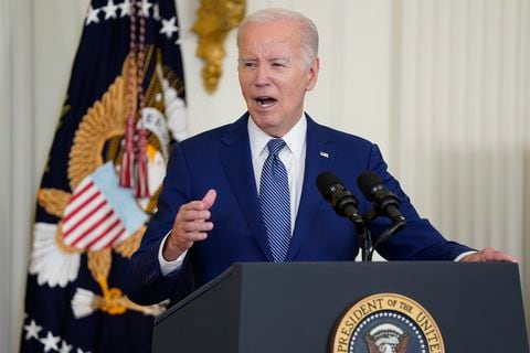 El presidente Joe Biden se refirió a la crisis política y social que atraviesa Rusia