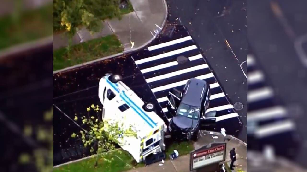 Mujer murió víctima de un doble accidente en Nueva York, Estados Unidos.