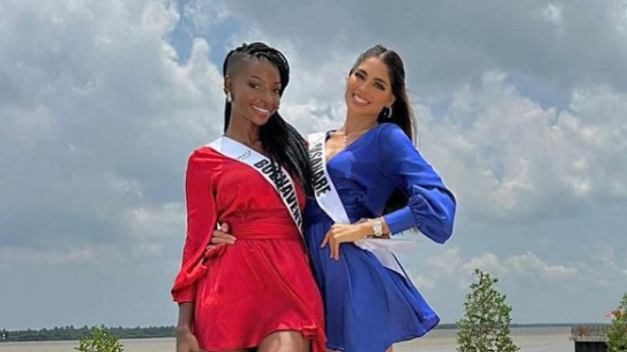 Miss Buenaventura y Miss Casanare en Miss Universe Colombia