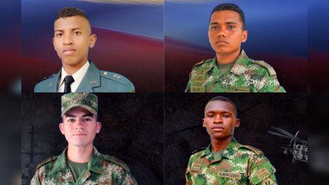Cuatro militares asesinados por las Farc en Nariño.