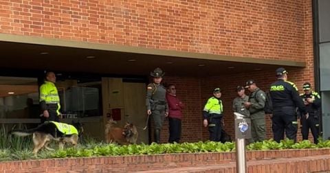 La Policía Nacional descartó posible atentado en Bogotá.