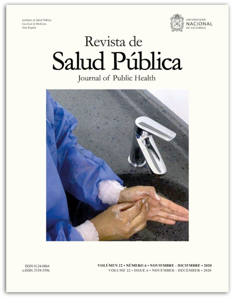 Revista Salud Pública de la Universidad Nacional. Imagen de referencia.