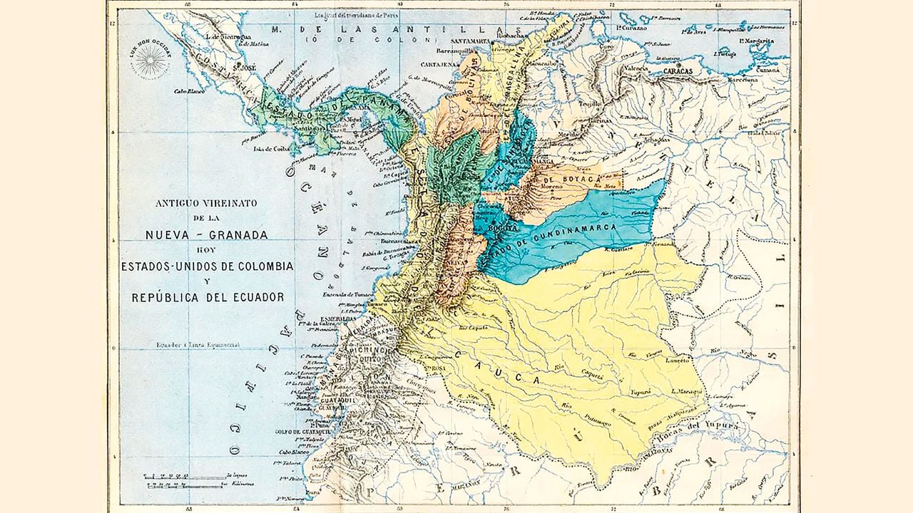 En 1885 los Estados Unidos de Colombia dejaron de existir y el Estado de Cundinamarca pasó a ser un departamento.